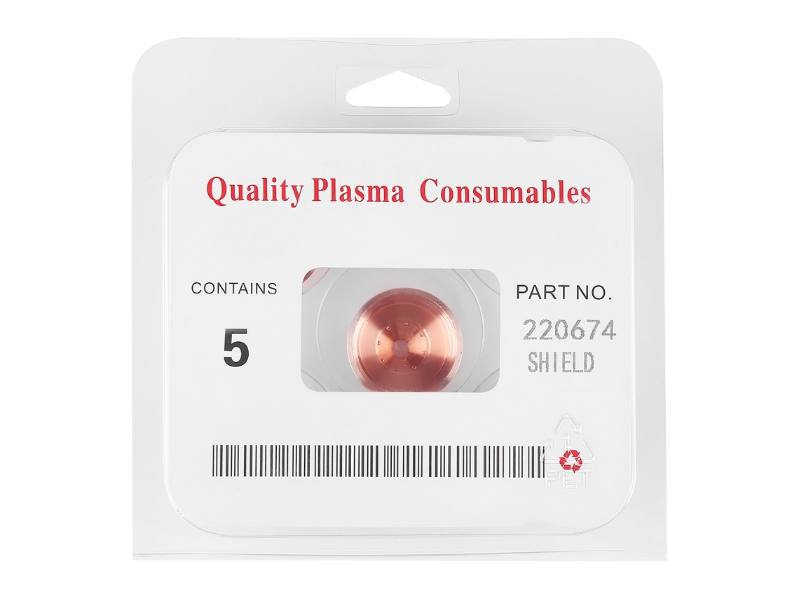Cubierta Protectora De Plasma (5 Unidades) Para Consumibles De Antorcha De Corte Max45 (220674)