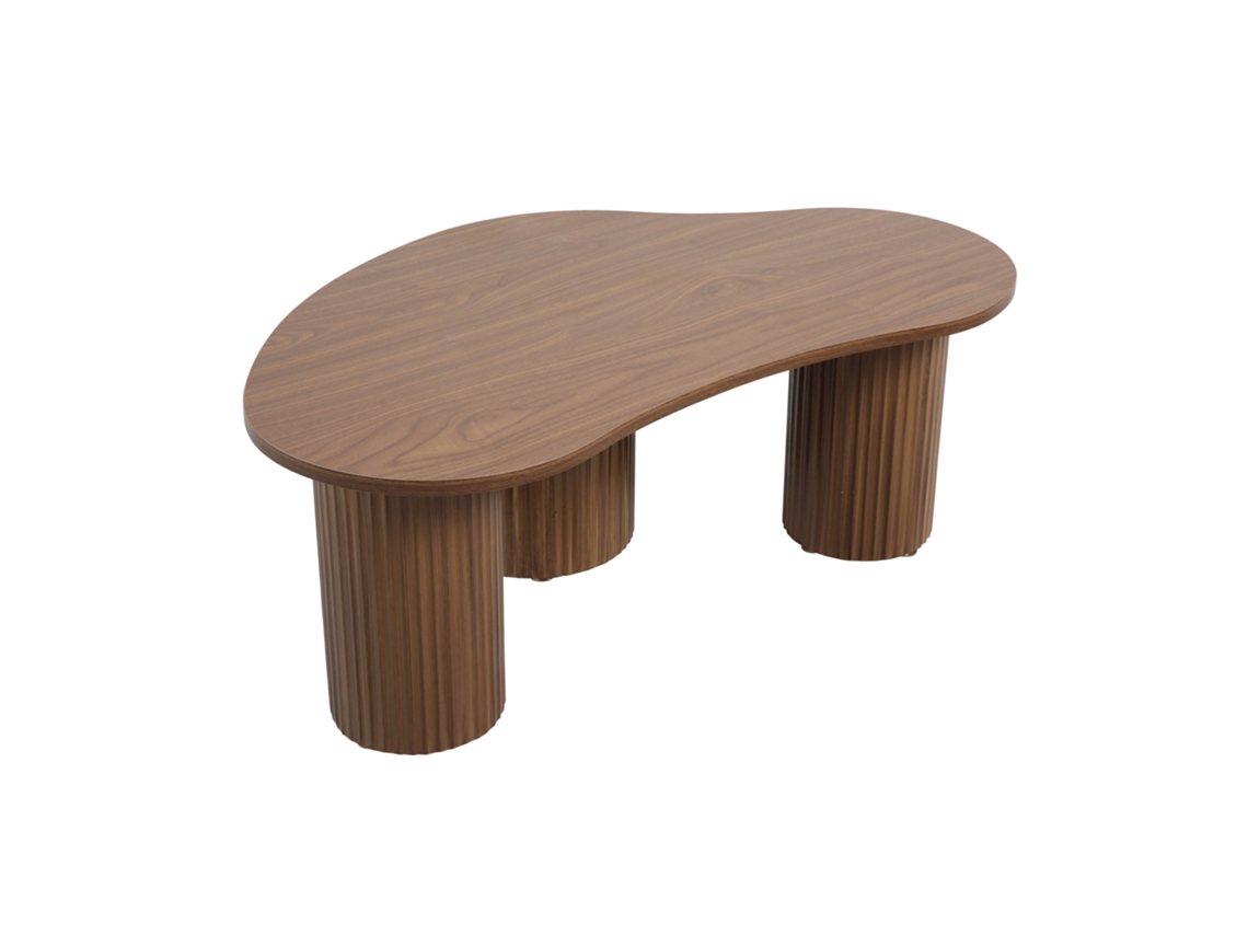 Mesa Bajo Design Forme Organique 100x60 Cm Oviala