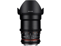 Objetivo SAMYANG 35mm T1.5 VDSLR II Nikon (Encaje: Micro 4/3 - Apertura: f/1.5)