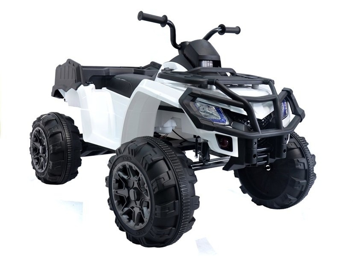 Vehículo eléctrico de pasajeros Quad Bdm 0909 blanco de 24 V B.active