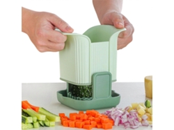 Mini cortador de verduras - Cortador de verduras 2 en 1, multifuncional para alimentos, frutas y ensaladas
