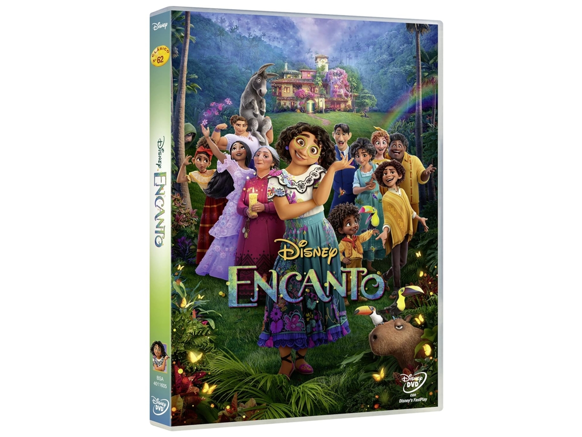 DVD Encanto (De: Jared Bush, Charise Castro Smith, Byron Howard - 2021)