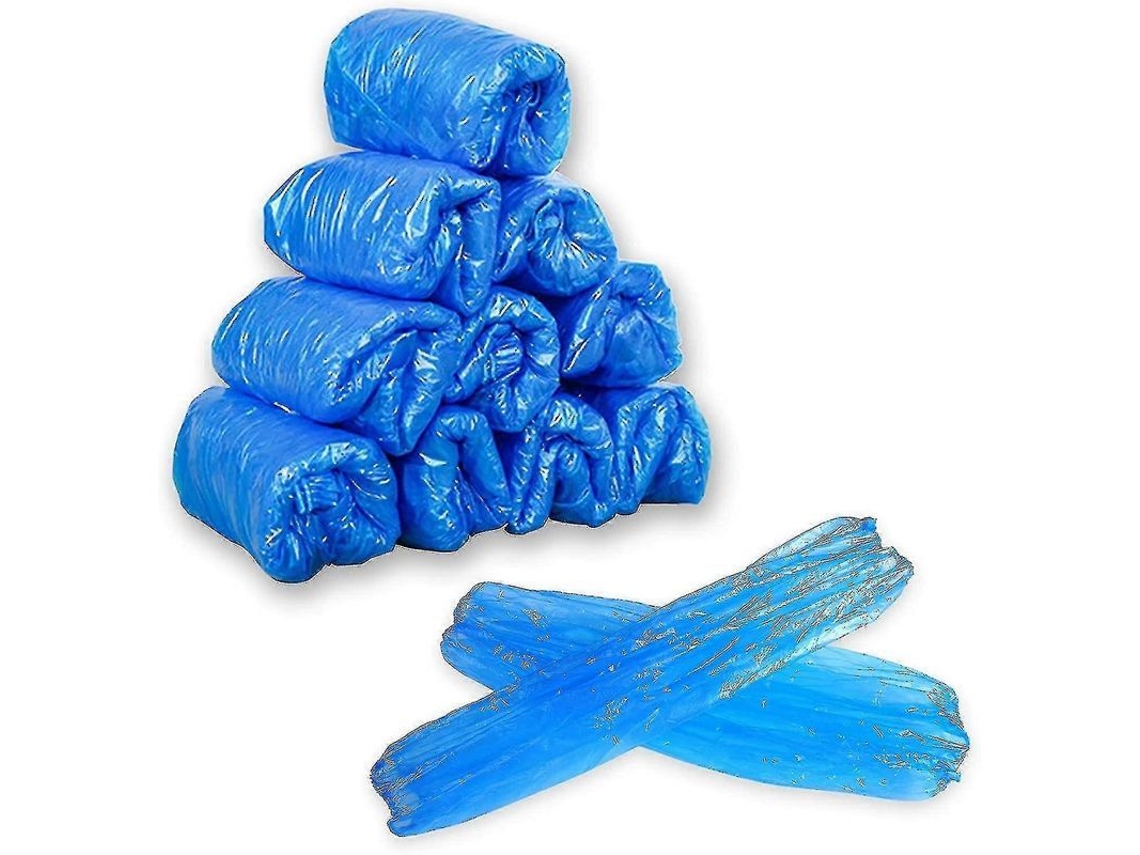 200 Protectores De Brazos Desechables De Plástico Impermeables