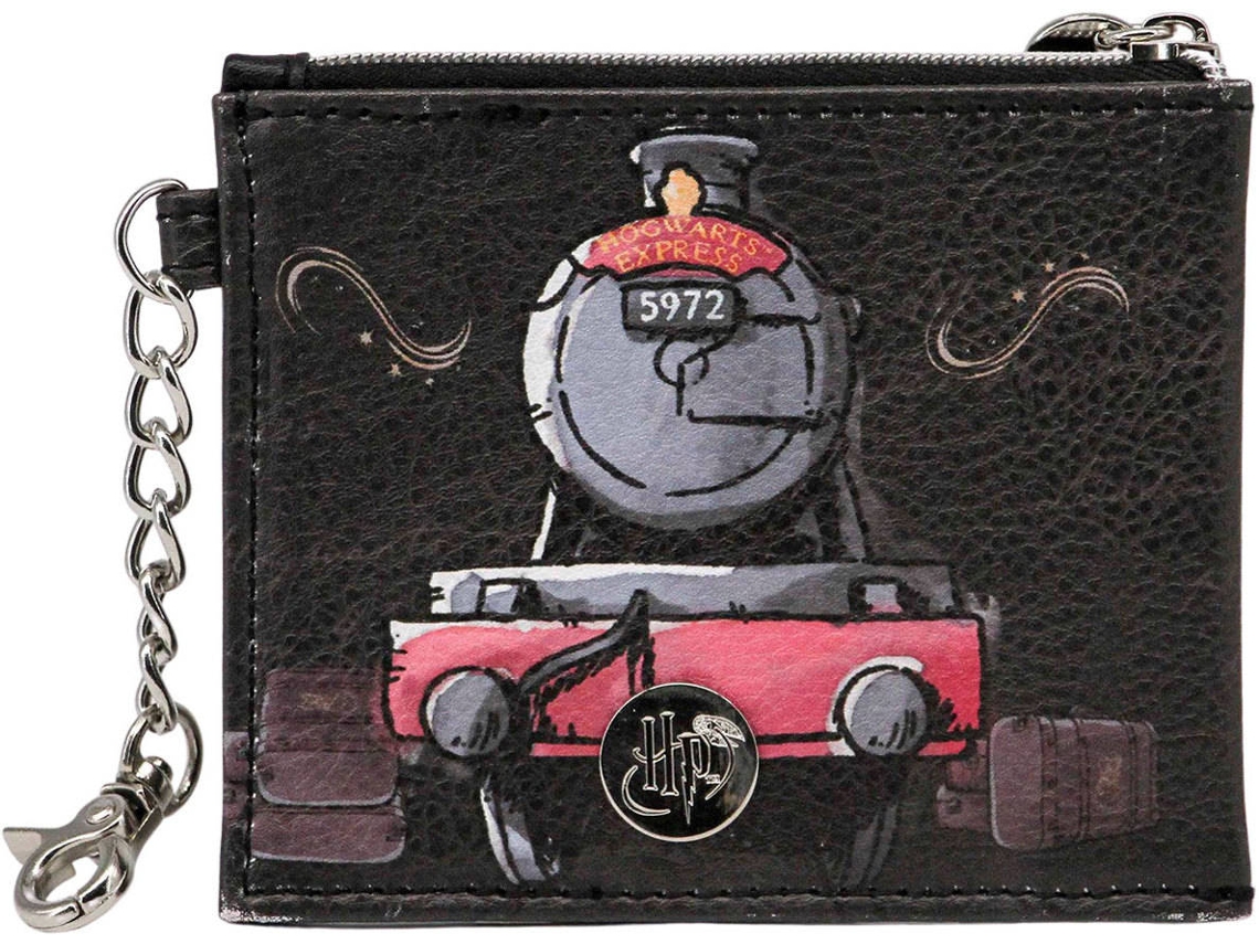 Monedero HARRY POTTER Train (Negro - 9x11x1cm)