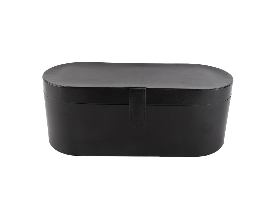 Bolsa Portátil Para Secador De Pelo Y Herramientas De Peinado, Impermeable, De Piel Sintética.