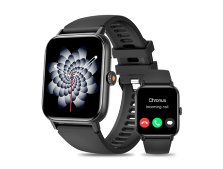 BISBISOUS Qs13 Smartwatch Responder/Hacer Llamadas Mujeres con Función Spo2 Fitness Tracker para Android Ios Negro