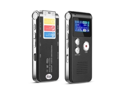 Lector MP3 Sk-012 3 en 1 Mini unidad de disco flash USB Audio digital Estéreo 3D Negro 8Gb