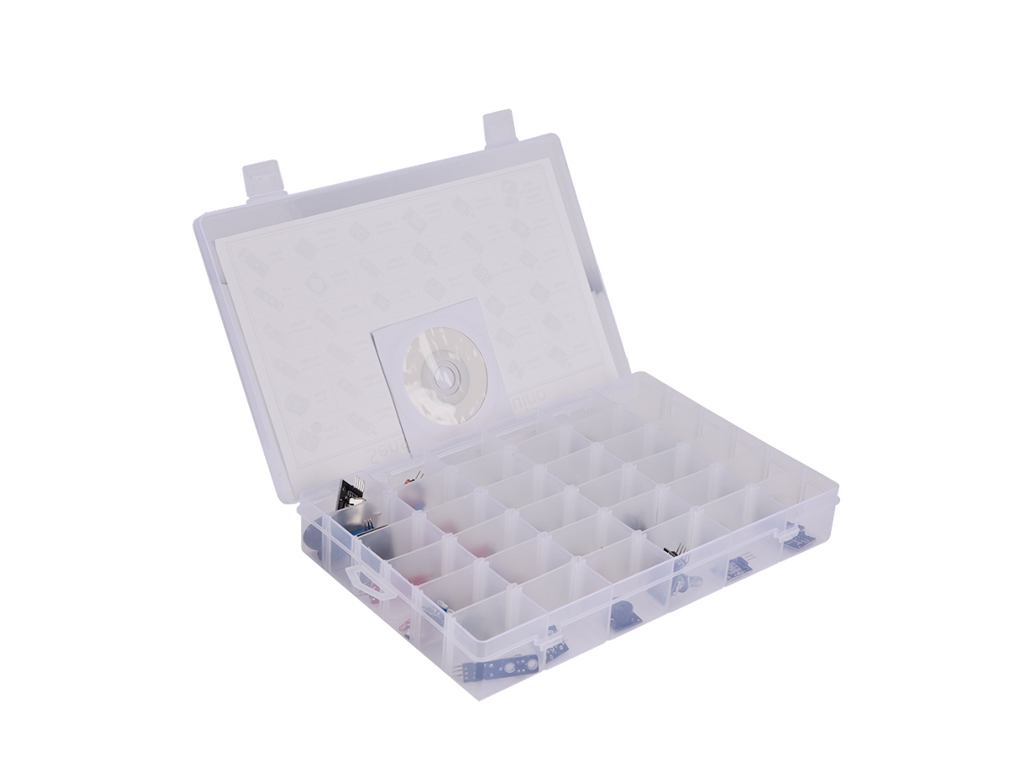 Kit De Sensores Compatible Con Arduino Y Raspberry Pi Kit De Sensores Raspberry Pi 37 Piezas