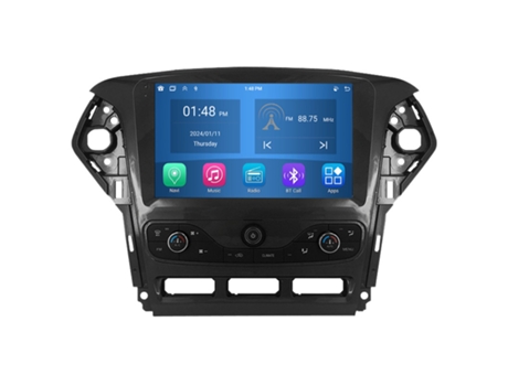 Autoradio 4GB RAM64GB ROM ROVERONE para Ford Mondeo Fusion 2010 - 2014 CarPlay Android Coche Radio Bluetooth Navegación