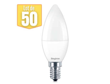 Conjunto de 50 bombillas LED LED LED (Ec. 35W) E14 4000K