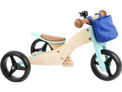 Triciclo SMALL FOOT COMPANY (Madera - Azul - 64 x 38 x 36 cm)