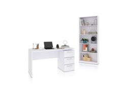 Pack office Sasha Plus Blanco Artik (Blanco Mate) 138 x 74 x 60 cm