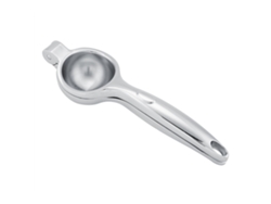 Exprimidor manual de limón y naranja de aleación de zinc, herramienta de cocina (grande)