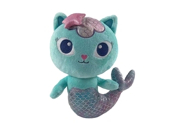 Lindo Peluche De Animal Con Forma De Gato-pez De 25 Cm, Suave, De Algodón Pp, Ideal Para La Decoración Infantil.