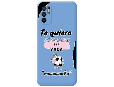 Carcasa Xiaomi POCO M3 Pro 5G TUMUNDOSMARTPHONE Silicona Líquida Dibujos Azul