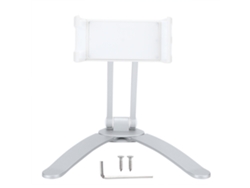 Soporte De Pared Para Tableta, Pc Y Teléfono De Aluminio, 2 En 1, Para Cocina, Baño Y Escritorio, Blanco