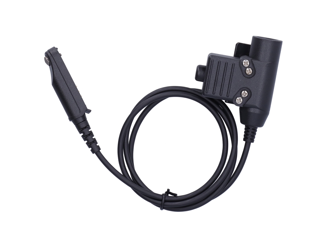 Adaptador De Auriculares Ptt U94 Para Radios Walkie-talkie Baofeng Uvxr A58 Uv9r Uv9r Plus Gt3wp Uv5s