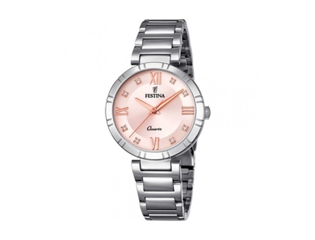 Reloj Hombre FESTINA F16936/C Plateado Rosa Dorado