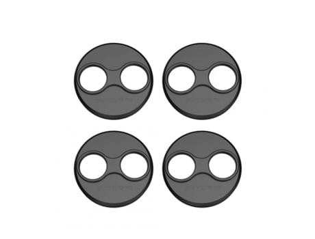 4 piezas tapa de metal de la cubierta del motor para DJI Mavic Mini Drone Protector de motor a prueba de polvo accesorio de protección 4 piezas negro