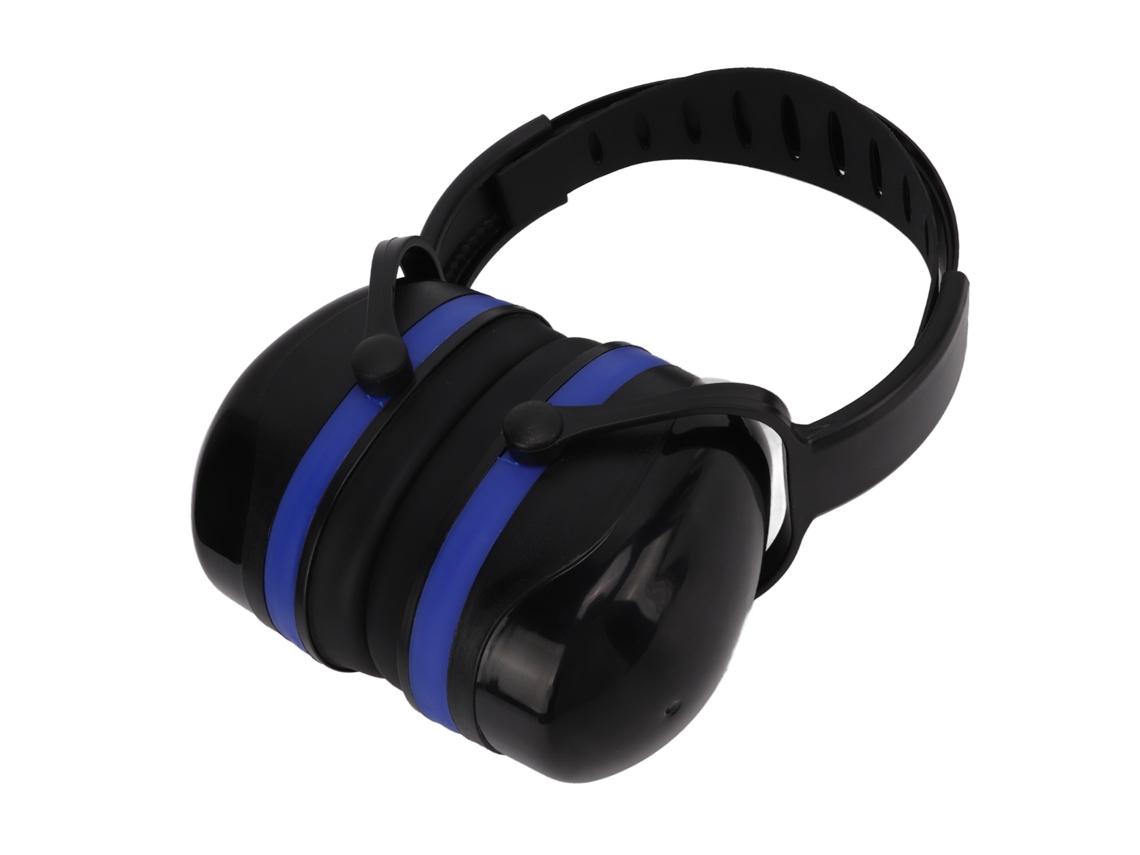 Auriculares De Protección Auditiva 24db Nrr Para Hogar Y Viaje, Cascos Antiruido Negro Azul