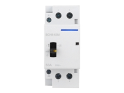 Contactor De Ca Residencial Bch8-63m 2p 63a 230v Con Interruptor Manual, Montaje En Riel Din (2nc)
