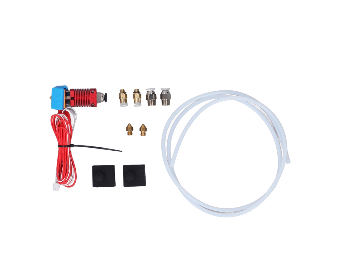 Kit De Boquilla Caliente Para Extruder De Impresora 3d Actualizado, Conjunto Preensamblado Con Tubo Ptfe Para Ender 3