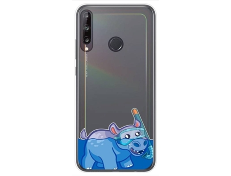 Carcasa Huawei P40 Lite E TUMUNDOSMARTPHONE Dibujos Transparente Multicolor