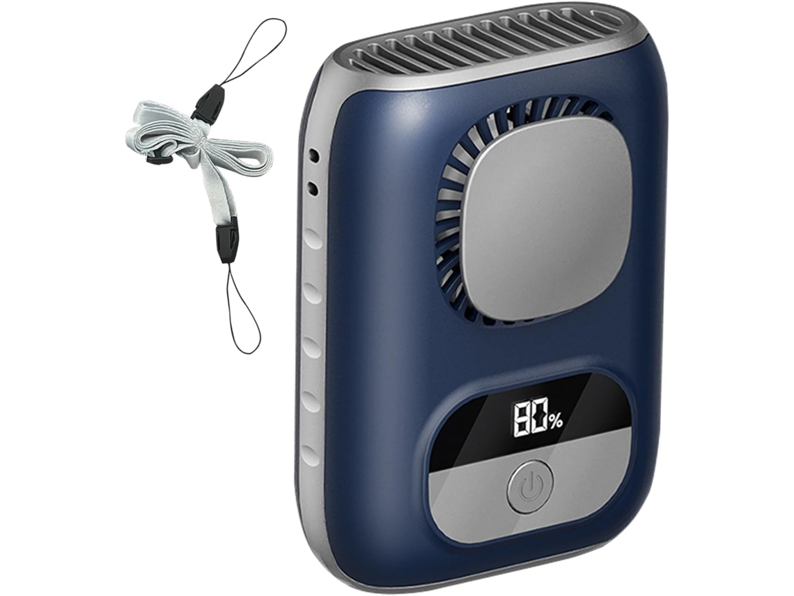 Ventilador | Dispositivo Silencioso Y Refrescante Para Uso En Interiores Y Exteriores, Trabajo, Viajes Y Acampada.