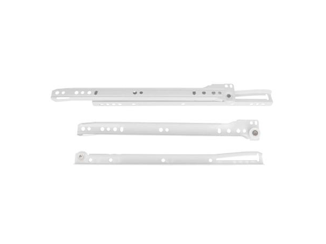 Guias para cajones 20-500 blanca juego 2