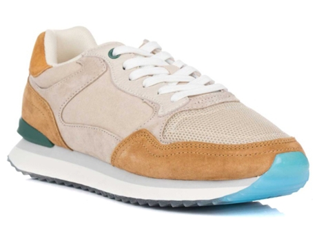 Zapatillas Jakarta HOFF (Piel y textil-Beige-39)