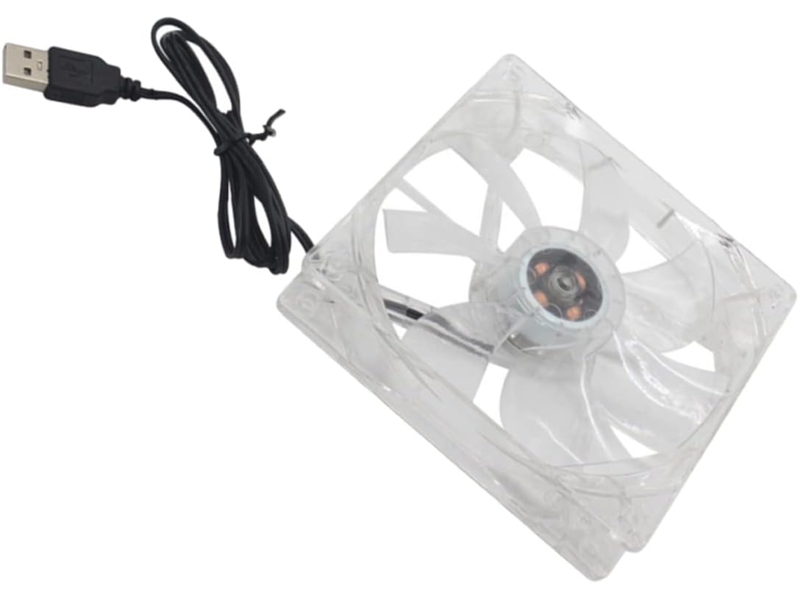 Ventilador USB para refrigeración de ordenador, ventilador silencioso para módem/enrutador y refrigeración Gokoco