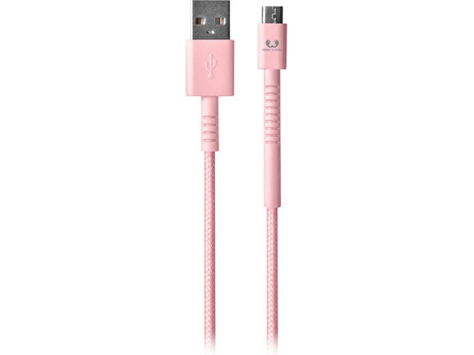 Cable FRESH 'N REBEL Fabriq (USB - MicroUSB - 1.5 m - Rosa) — USB - MicroUSB | 1.5 m