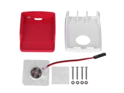 2026-carcasa Protectora Para Raspberry Pi Con Ventilador De Enfriamiento Abs Transparente