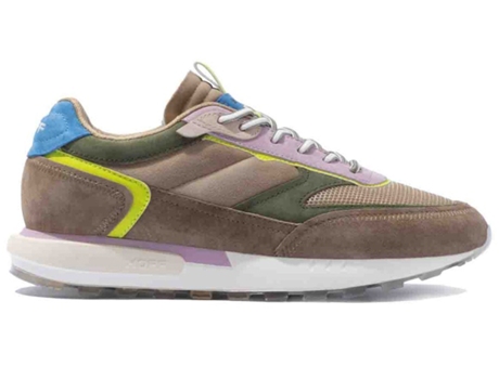 Zapatillas Cuzco HOFF (Piel y textil-Marrón-40)