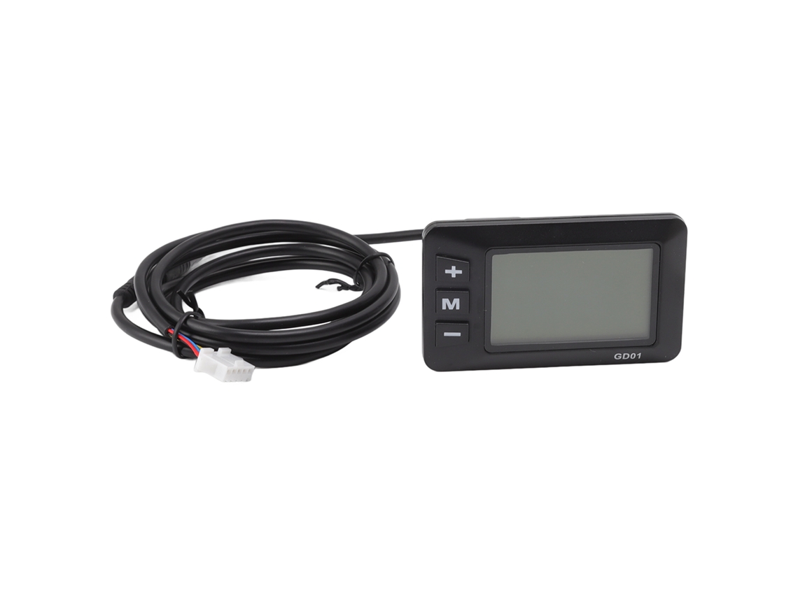 Vlrla-panel Lcd Gd01 Para Bicicleta Eléctrica 24v 36v 48v Accesorios De Modificación Con Conector Impermeable
