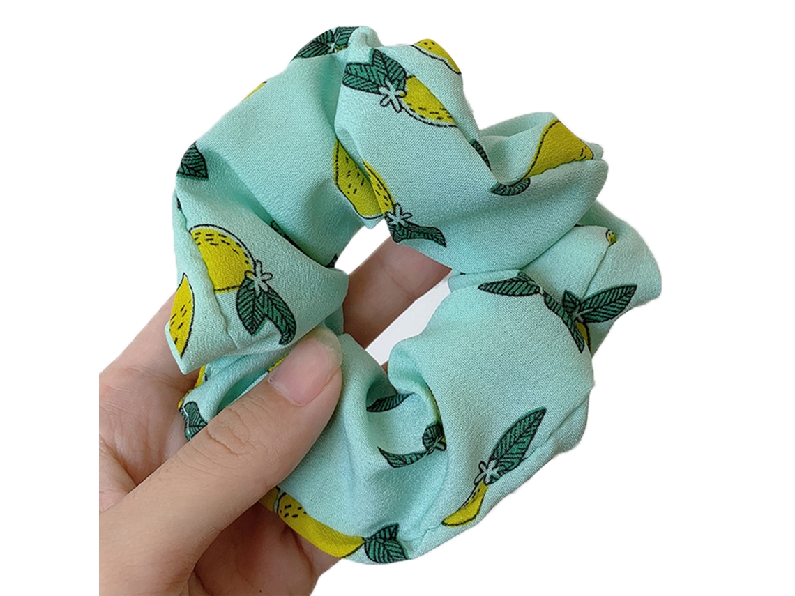 Gomitas De Pelo Elásticas Suaves Con Diseños De Frutas Bandas De Pelo Grandes Accesorios Para Niñas