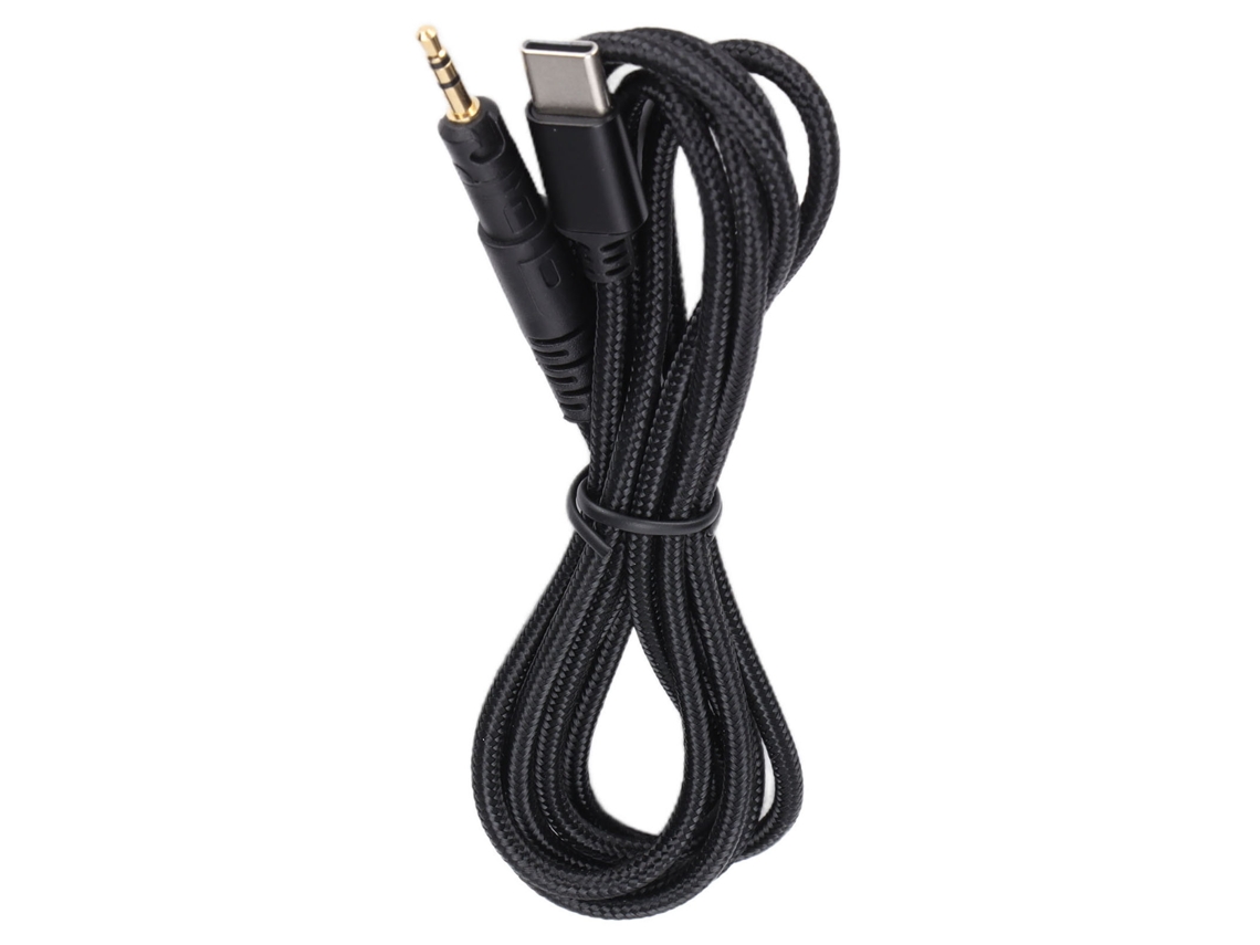 Cabo De Áudio Para Fones De Ouvido Type C Para 2.5mm, Substituto Para Ath-m40x Ath-m50x