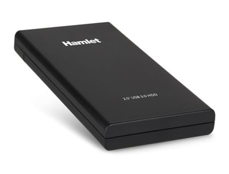 HXD25U30 caja para disco duro externo Caja de disco duro (HDD) Negro 2.5' HAMLET