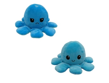 Muñeco Octopu de Peluche Con Tapa de Doble Cara Mi
