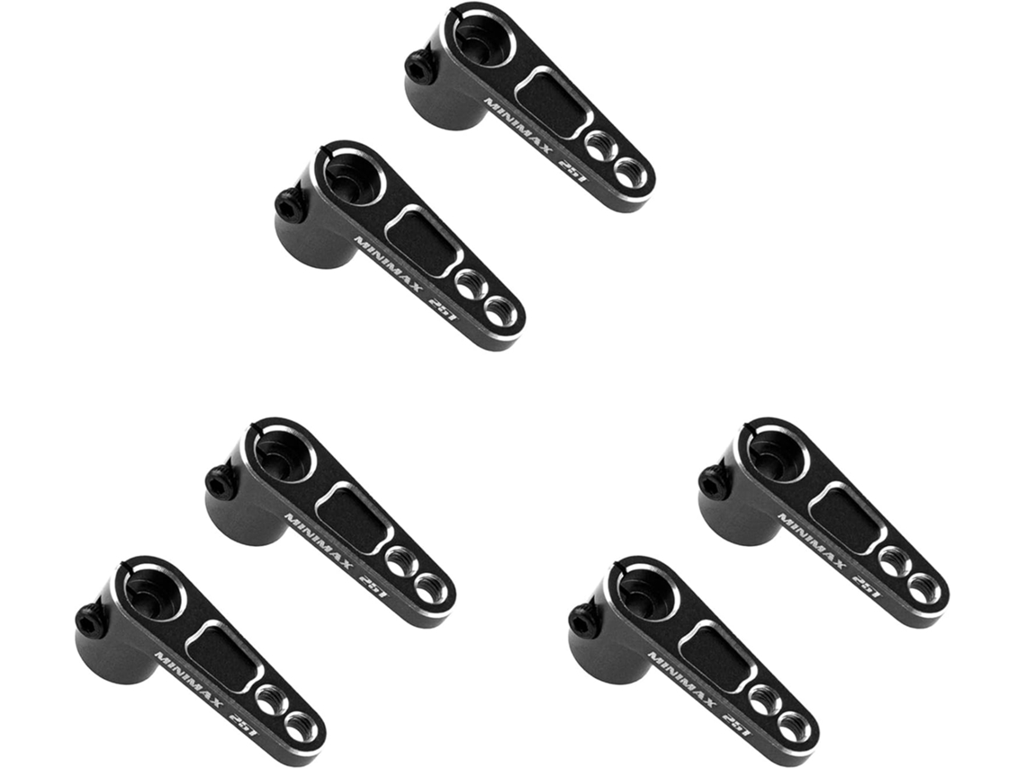 Piezas De Brazo De Bocina De Servo De La Serie Metálica 25t Compatible Con Futaba Savox Para Coches 1/8 Y 1/10