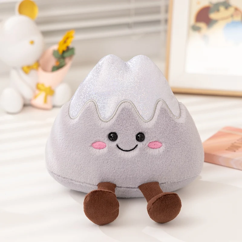 (gris 18cm) Lindo Peluche De Montaña Hecho A Mano