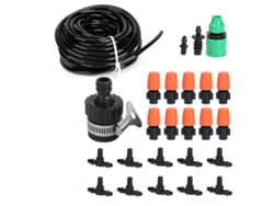 Kit De Manguera De 10 M Para Sistema De Riego Automático, Ideal Para Jardín, Invernadero Y Agricultura.