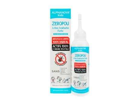 Alphanova Kids - Loção de Tratamento Forte Anti-Piolhos e Lêndeas 100 ml