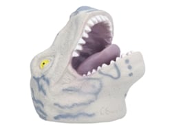 Ats-munieco De Mano De Dinosaurio Tyrannosaurus Realista Suave Para Niños Juguete De Rol Halloween Gris