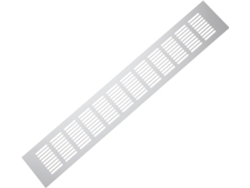 Rejilla de ventilación rectangular de malla transpirable para muebles de aluminio, fácil de instalar. Gokoco