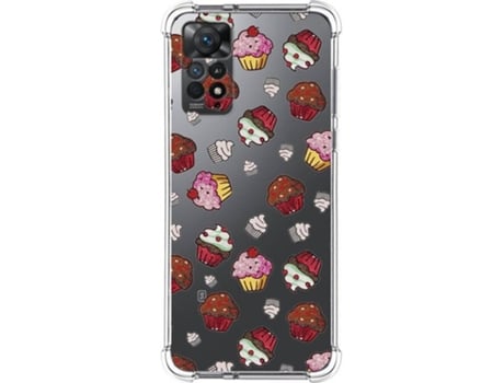 Carcasa Xiaomi Redmi Note 11 Pro TUMUNDOSMARTPHONE Dibujos Antigolpes Muffins Multicolor