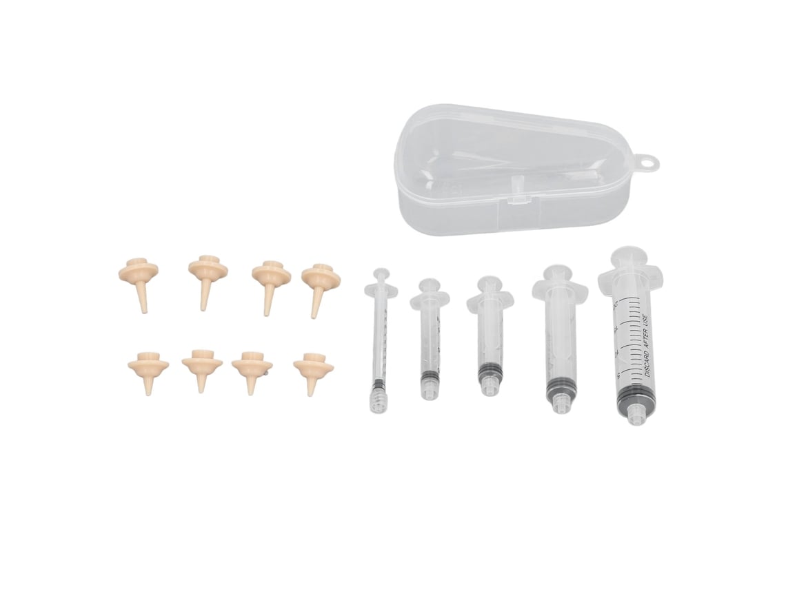 Chupetes De Silicone Para Filhotes De Gato Cachorro Selvagem Com 4 Tamanhos E Seringas