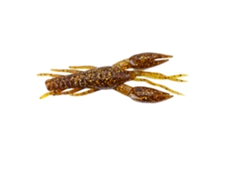 2026rebe-4pcs Cebo De Cangrejo De Silicona Marrón Para Pesca En Agua Dulce Y Salada (6)
