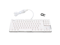 Teclado mecánico para juegos con cable RGB
