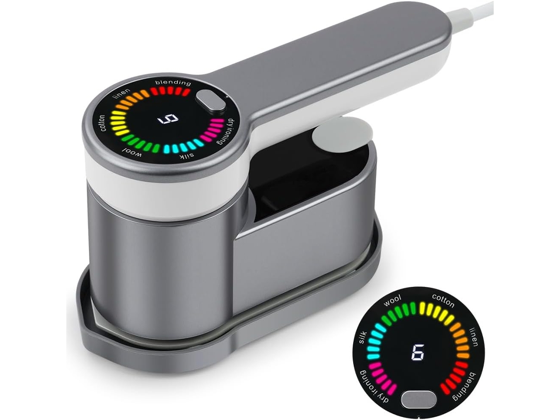 Vaporizador Portátil 2em1 Dobrável, 1200w, Reservatório 120ml – Para Roupas, Viagem